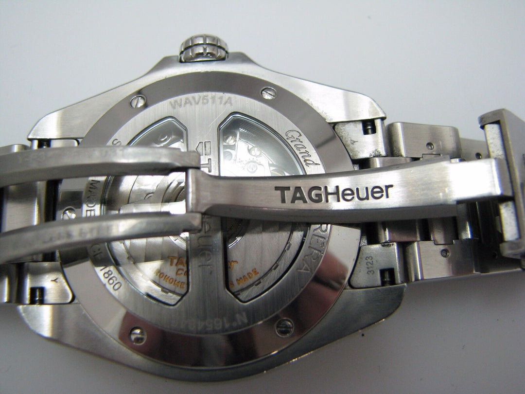 a1030 Tag Heuer Grand Carrera Calibre 6 Automatic Chronometer Watch with Date