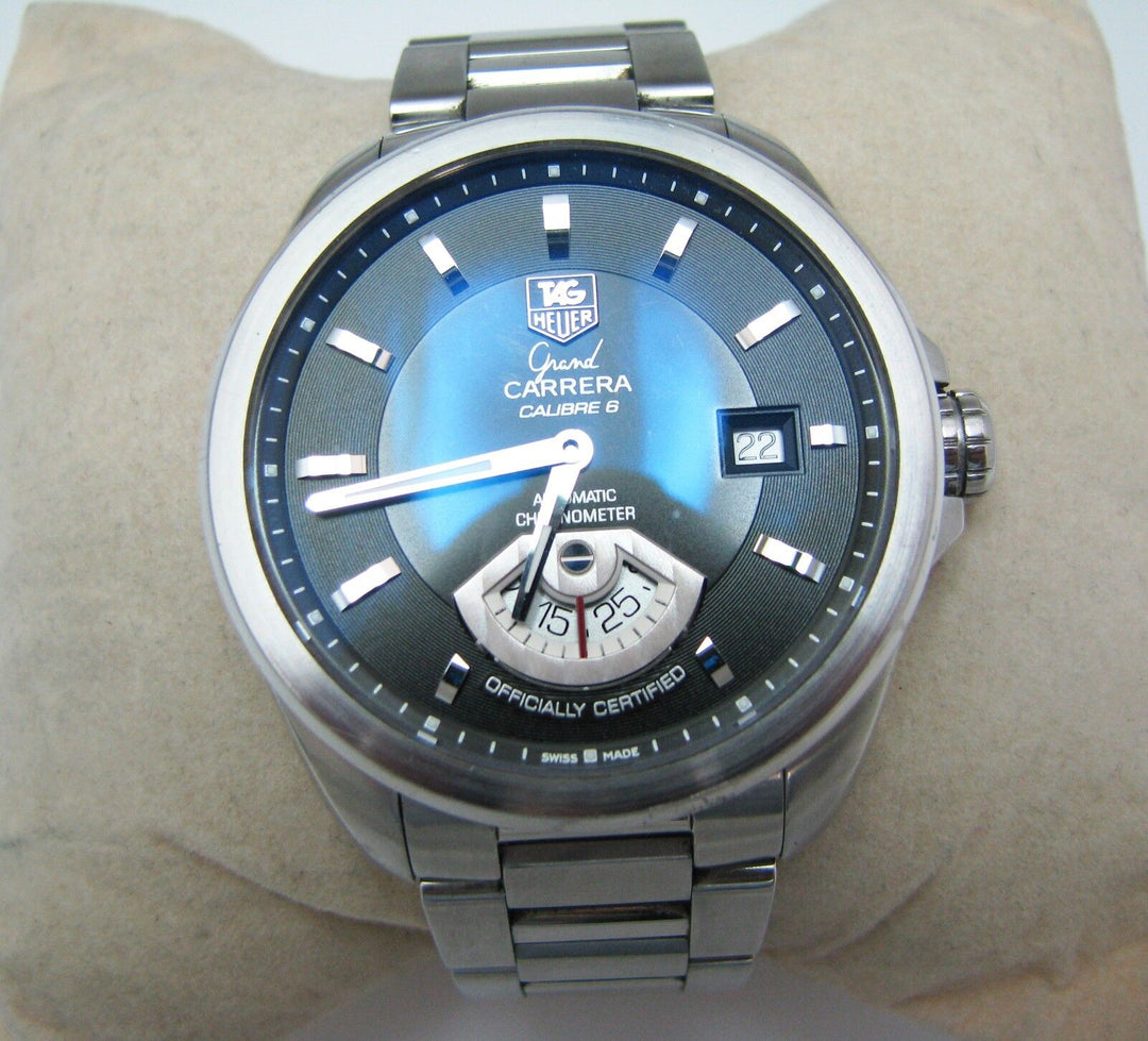 a1030 Tag Heuer Grand Carrera Calibre 6 Automatic Chronometer Watch with Date