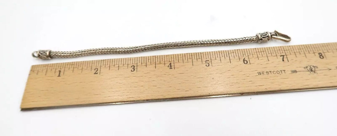 t522 Men's Sterling Silver Snake Chain Bracelet