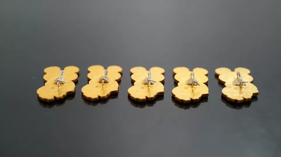 K442 Group of 6 1980 Russian Olympic Pins