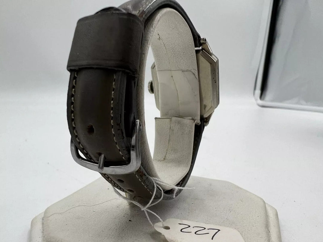 u029 Illinois 1920s Stainless Steel Case Wrist Watch