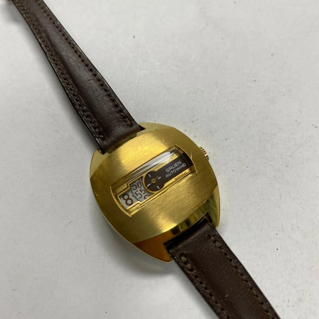 m434 Vintage Gruen Autowind Precision German Automatic Ladies Wristwatch