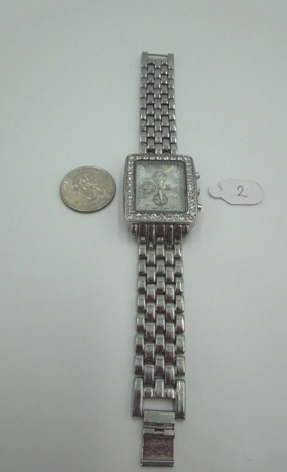 t246 Vintage Quartz Watch Silver Tone Watches,Everyday Watches,Dress Watches
