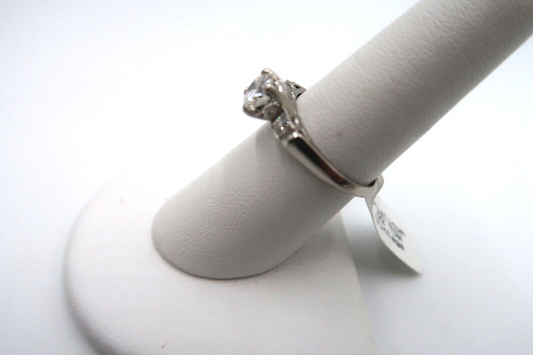 t333 Vintage Platinum Diamond 0.92 TDW Ring Size 7 1/4(US)