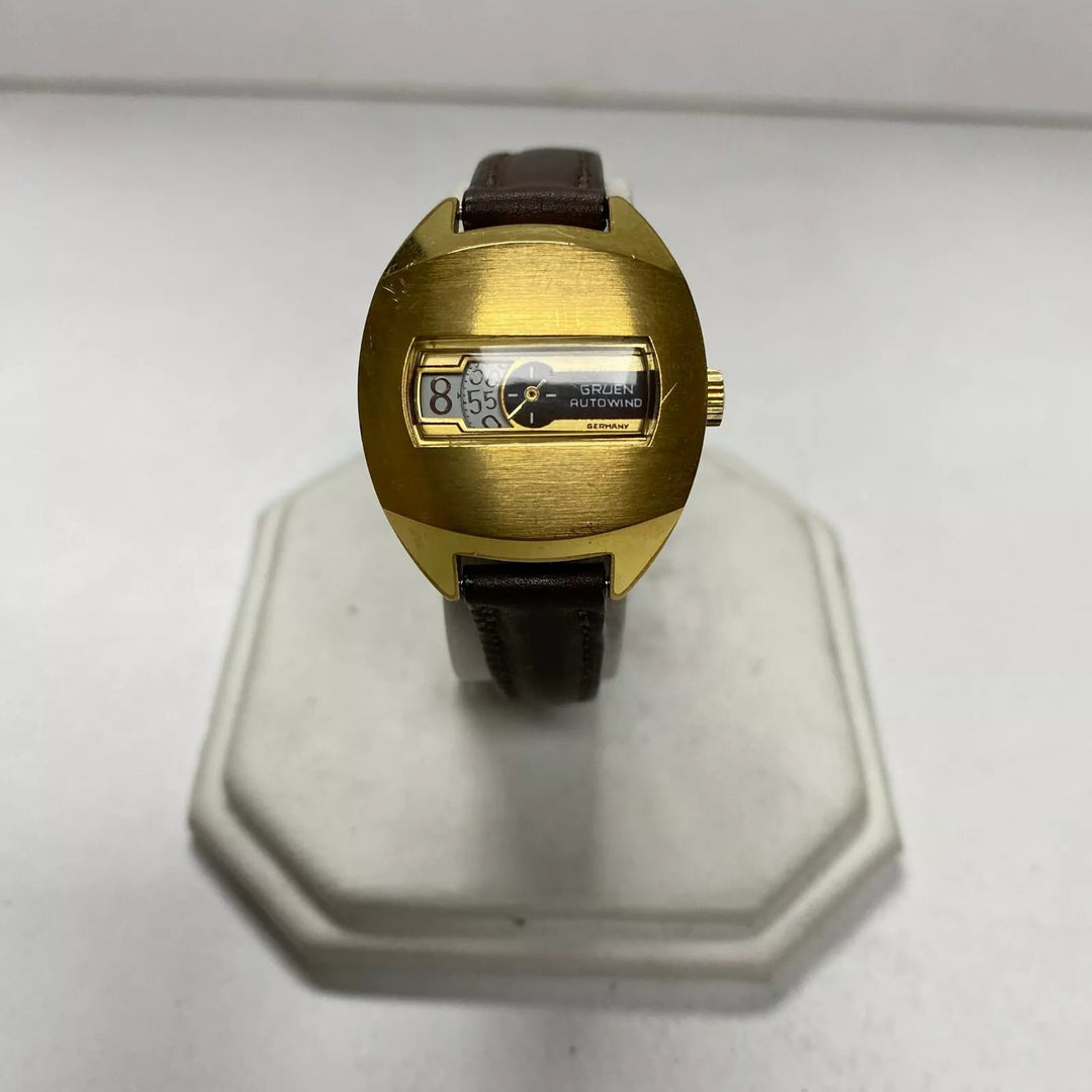 m434 Vintage Gruen Autowind Precision German Automatic Ladies Wristwatch