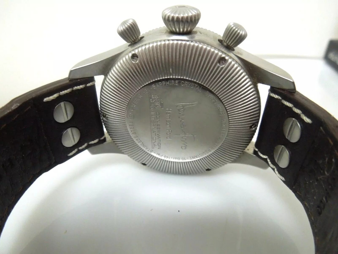 t125 Hamilton Khaki Field Pioneer CHRONOGRAPH HARRISON FORD Men's Watch