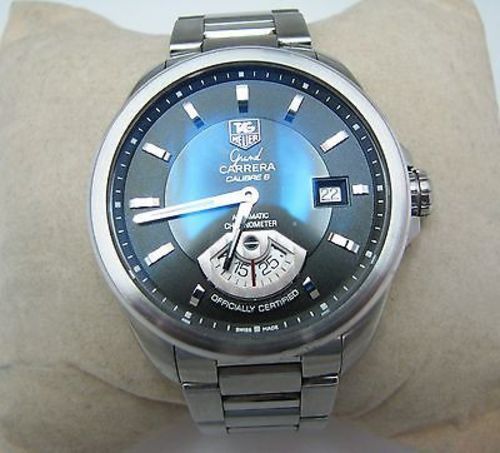 a1030 Tag Heuer Grand Carrera Calibre 6 Automatic Chronometer Watch with Date