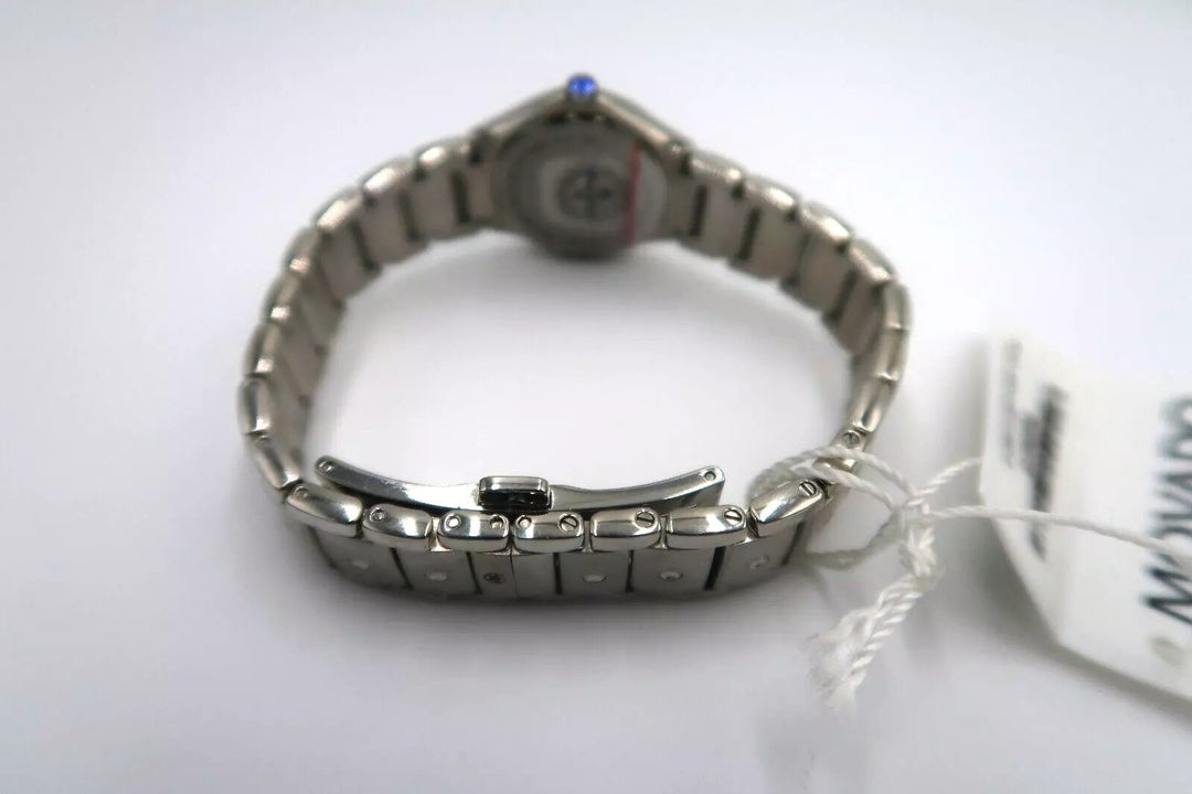 t272 Movado S.e. Black Dial Diamond Bezel 0605873 Ladies Watch