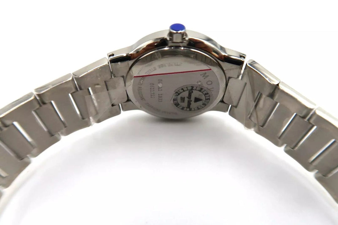 t281 Movado Sapphire Quartz Black Dial Ladies Watch Item No. 0605806