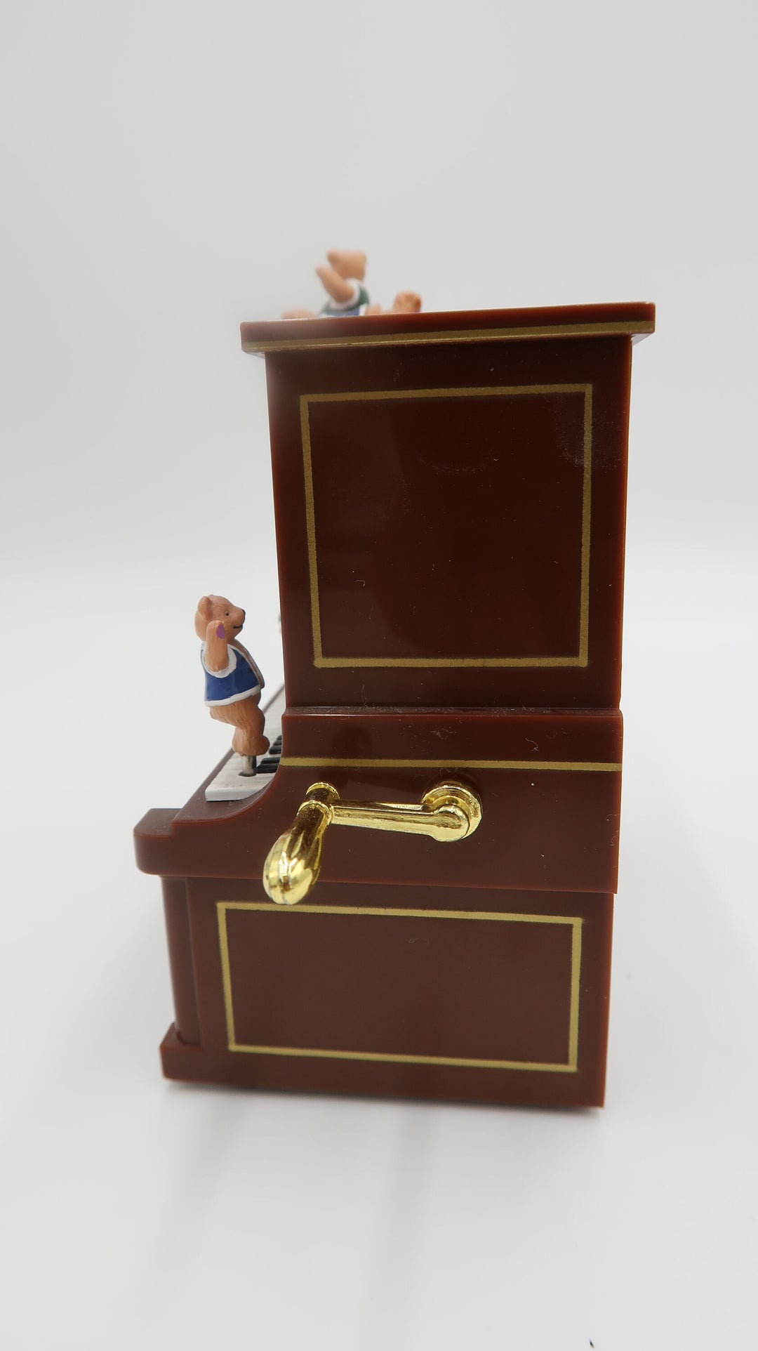 t471 Mr Christmas Gold Label 75th Animated Figures Musical Miniatures Piano