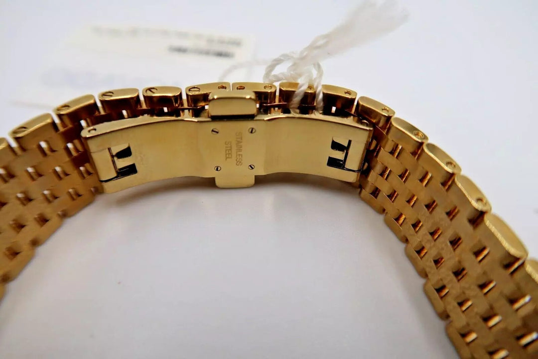 t280 Ladies Movado 0605648 CERTA Gold-Tone Black Dial Stainless Steel Watch