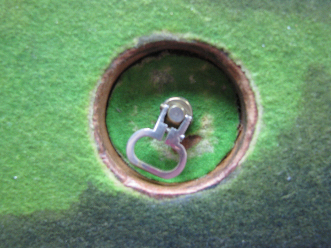 g171 Waltham 8 Day wood clock