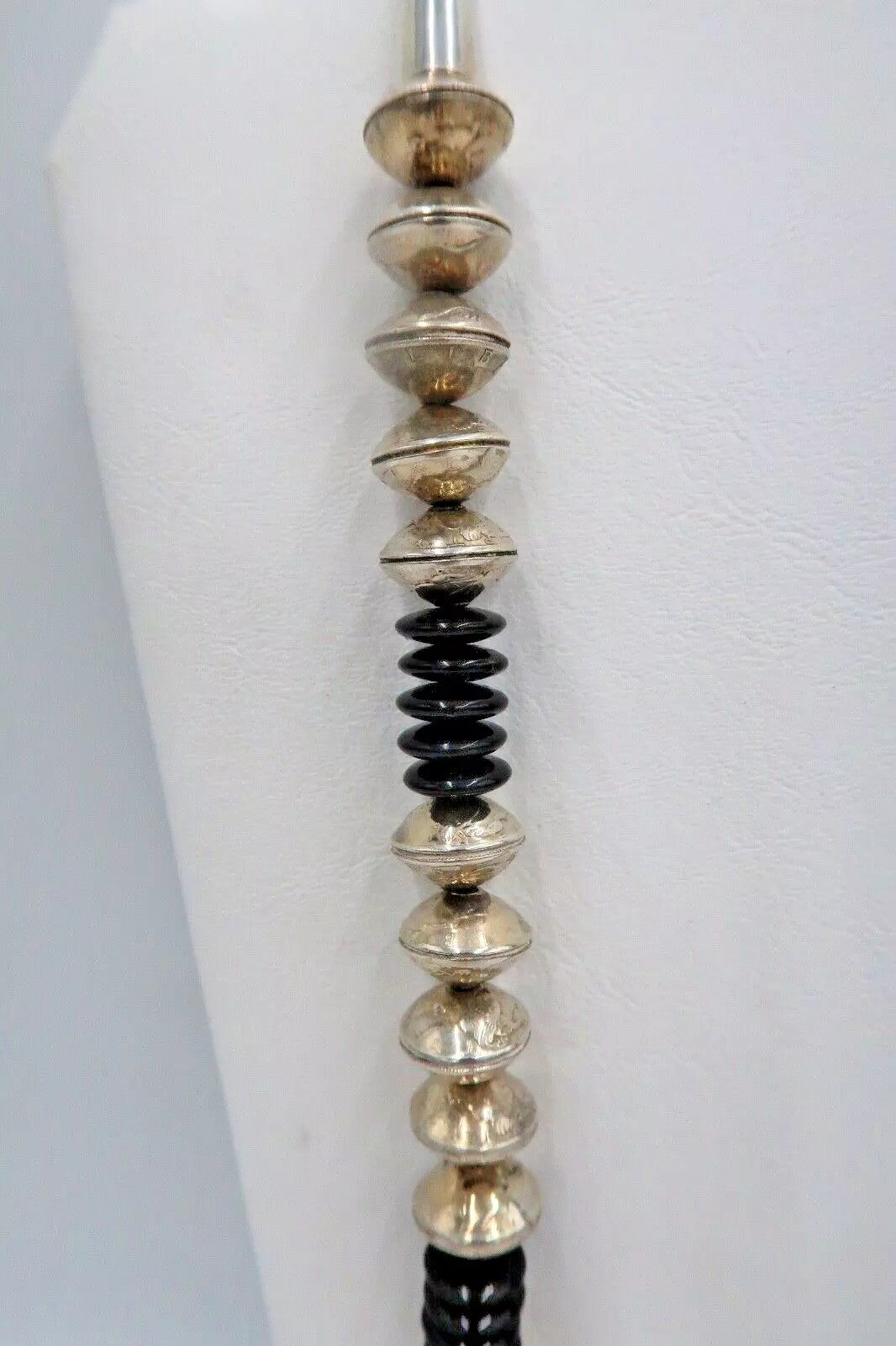 t435 Betty Yellow horse Navajo Sterling Silver Native American Pendant Necklace