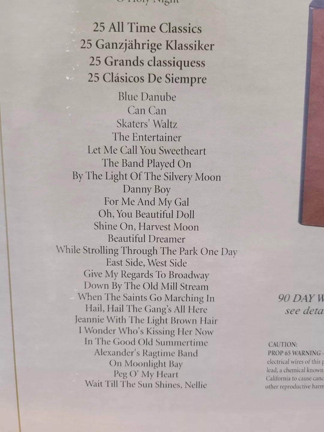 t475 Rare Mr. Christmas Grand Animated Concertina Animated Music Box