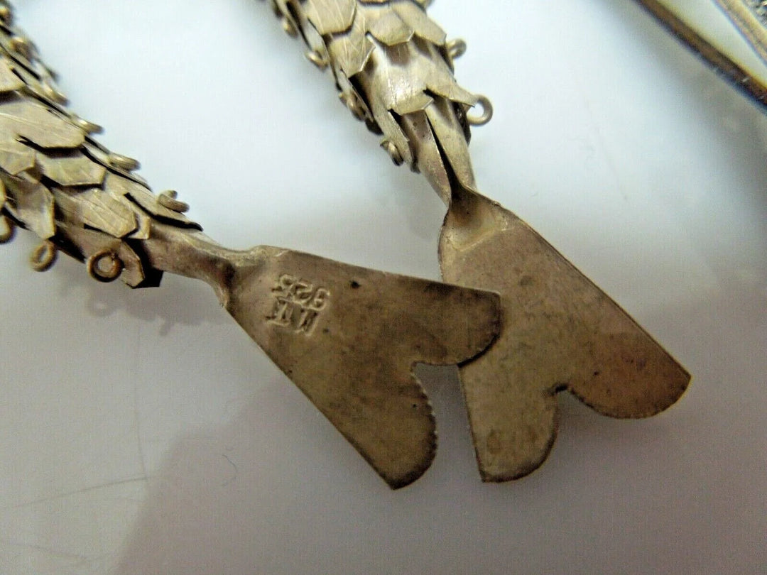 r199 Lot of 10 Sterling Silver Vintage Jewelry Earrings,Rings,Brooches,Cufflinks Tie Pins,Sterling Silver Bracelet all are signed