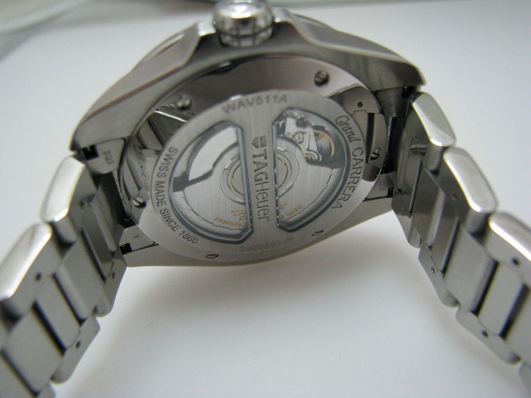 a1030 Tag Heuer Grand Carrera Calibre 6 Automatic Chronometer Watch with Date
