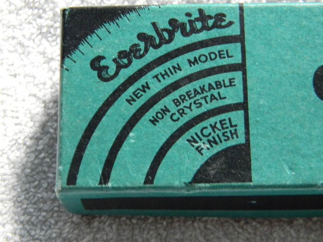 j897 Vintage Rare 1950's Cadet Mechanical Wrist Watch New/ Old Stock