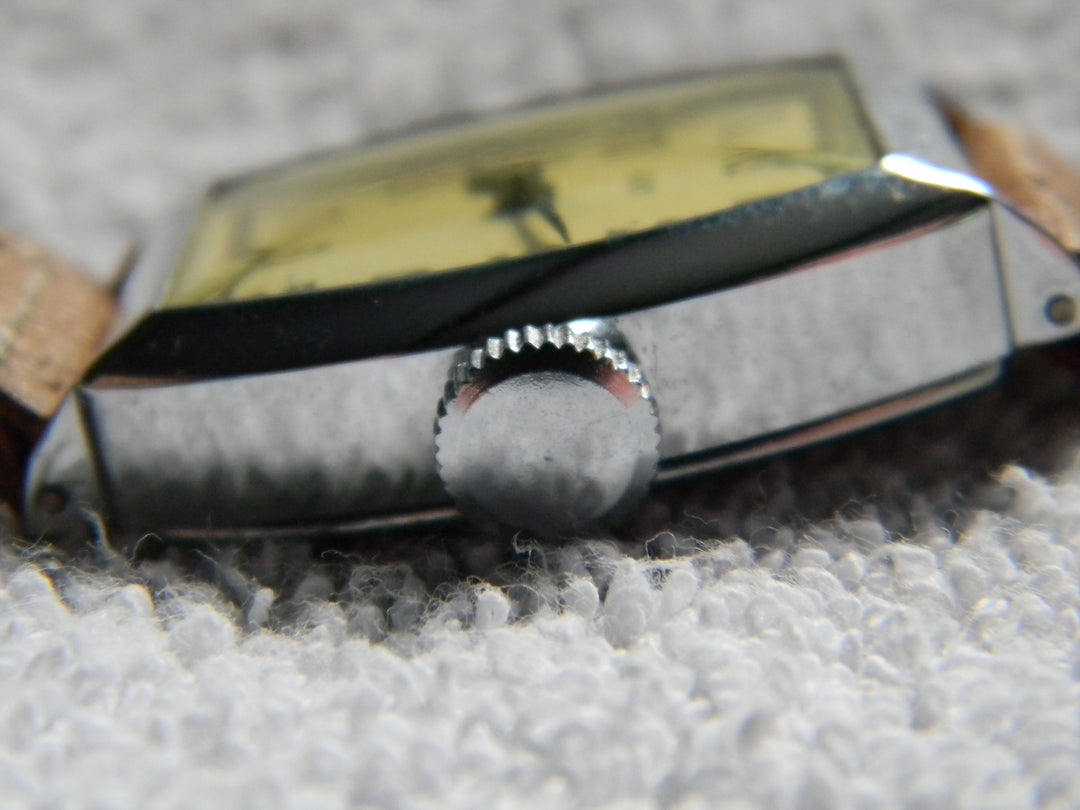 j897 Vintage Rare 1950's Cadet Mechanical Wrist Watch New/ Old Stock