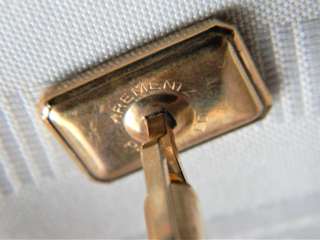 p361 Lot of 4 Pair of Retro Cufflinks Swank, Krementz, and Hickok 1970's