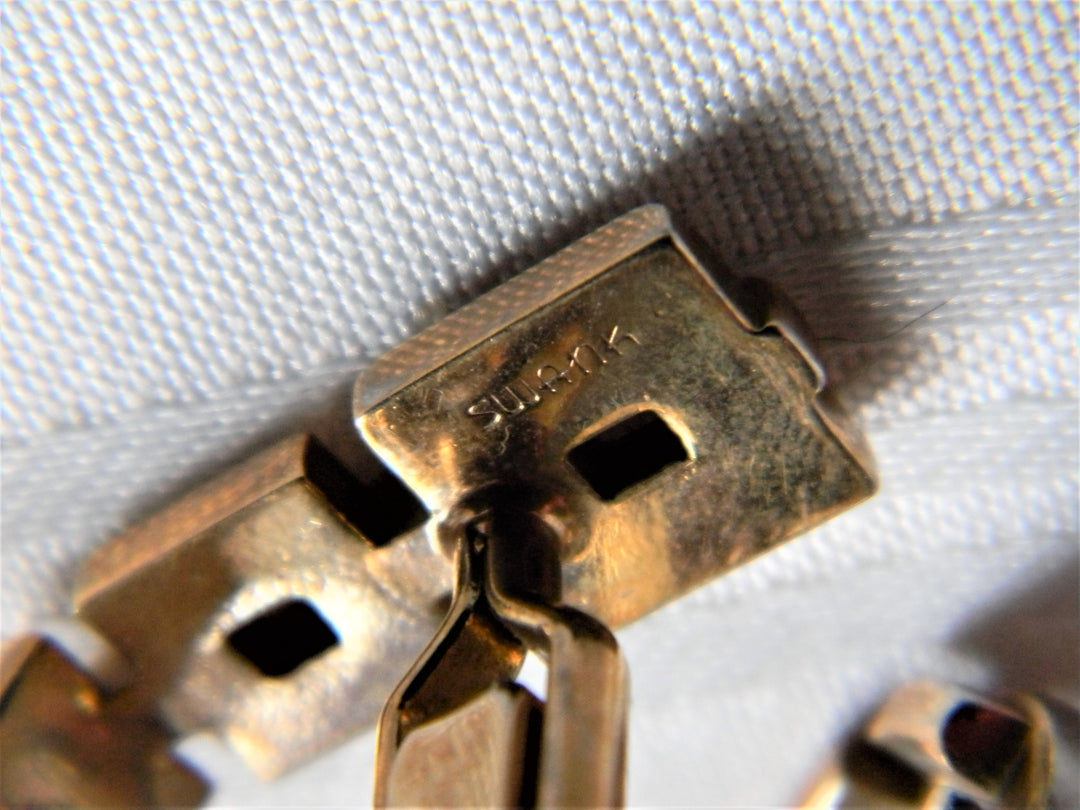 p361 Lot of 4 Pair of Retro Cufflinks Swank, Krementz, and Hickok 1970's