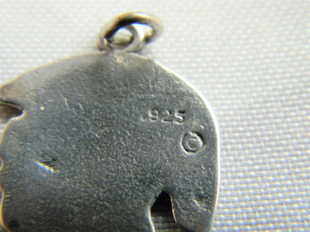 p365 Nice Preowned Warrior Head Pendant in Sterling