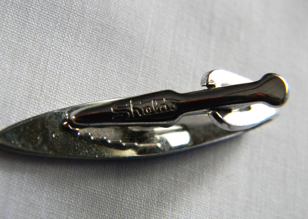 p431 Lot of 3 Vintage Tie Bars Shields, Hickok, Hinson