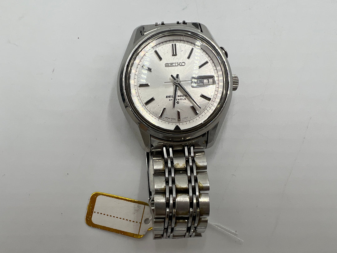 t964 Seiko Bell-Matic Alarm Day Date Mid 70s 27 J - Ref 4006