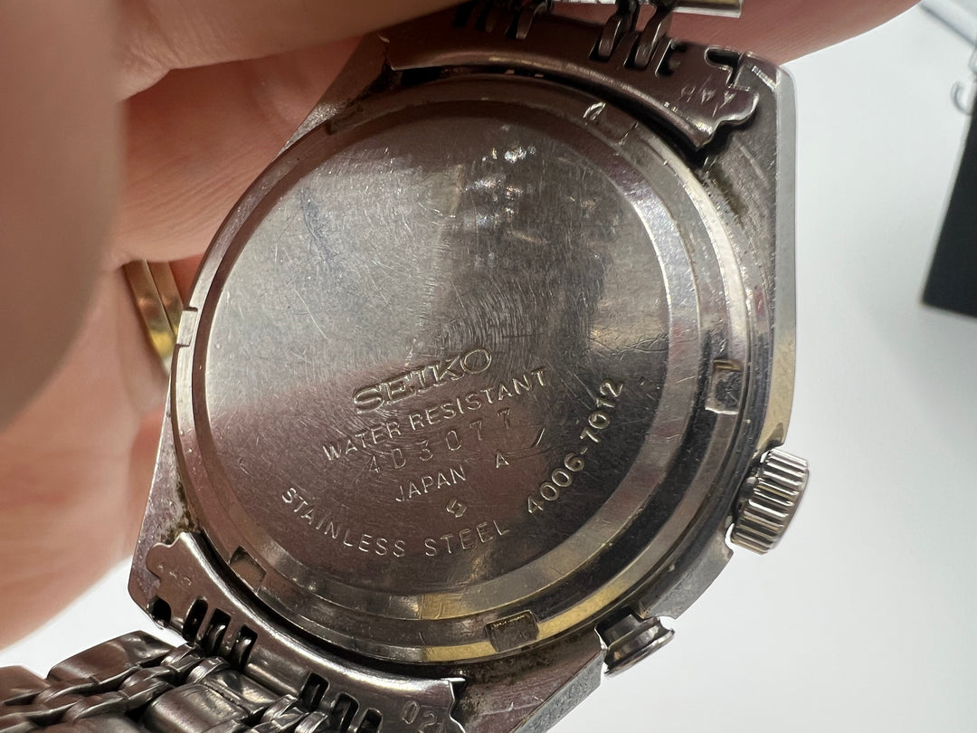 t964 Seiko Bell-Matic Alarm Day Date Mid 70s 27 J - Ref 4006