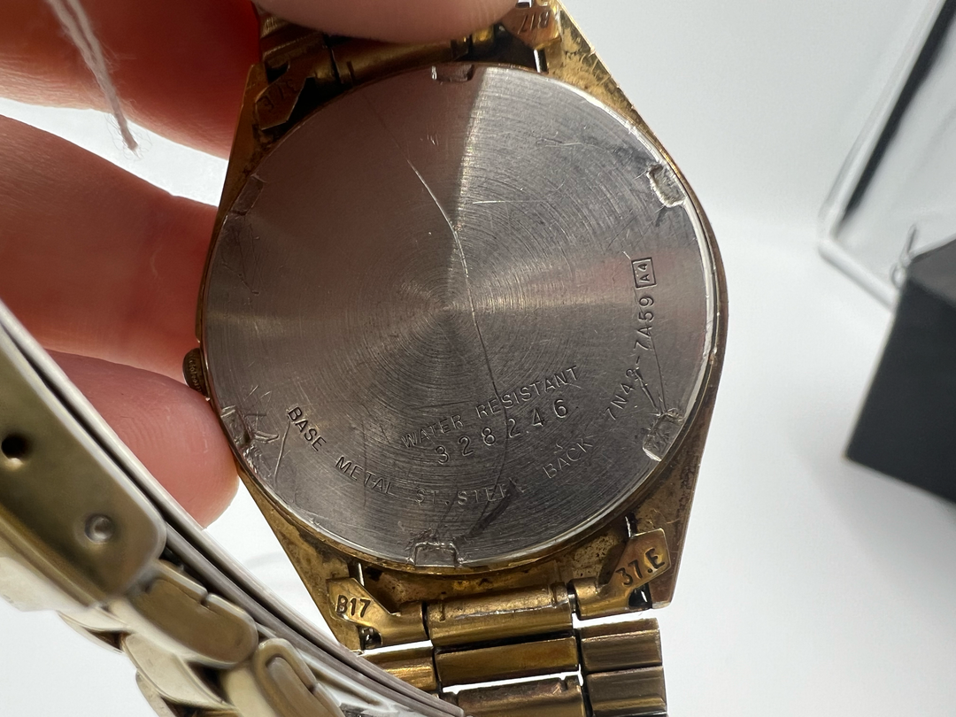 t971 Seiko Mikey Mouse Day Date Quartz Mid 80s - Ref 7N43