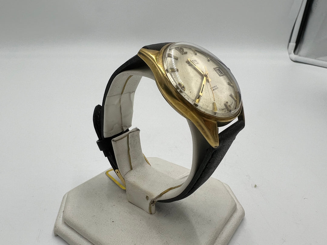 t990 Gruen Precision Incabloc Gold Tone Wrist Watch