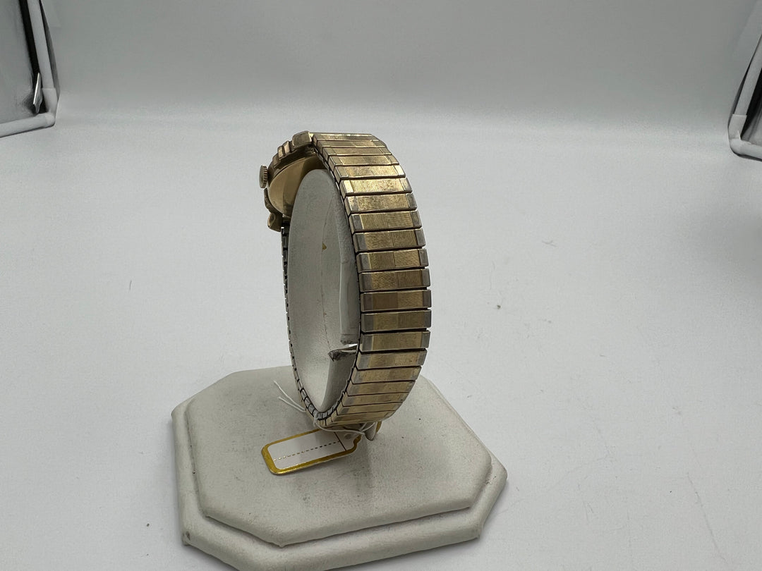 t992 Gruen Precision Bumper Automatic 10k Gold Filled Wrist Watch