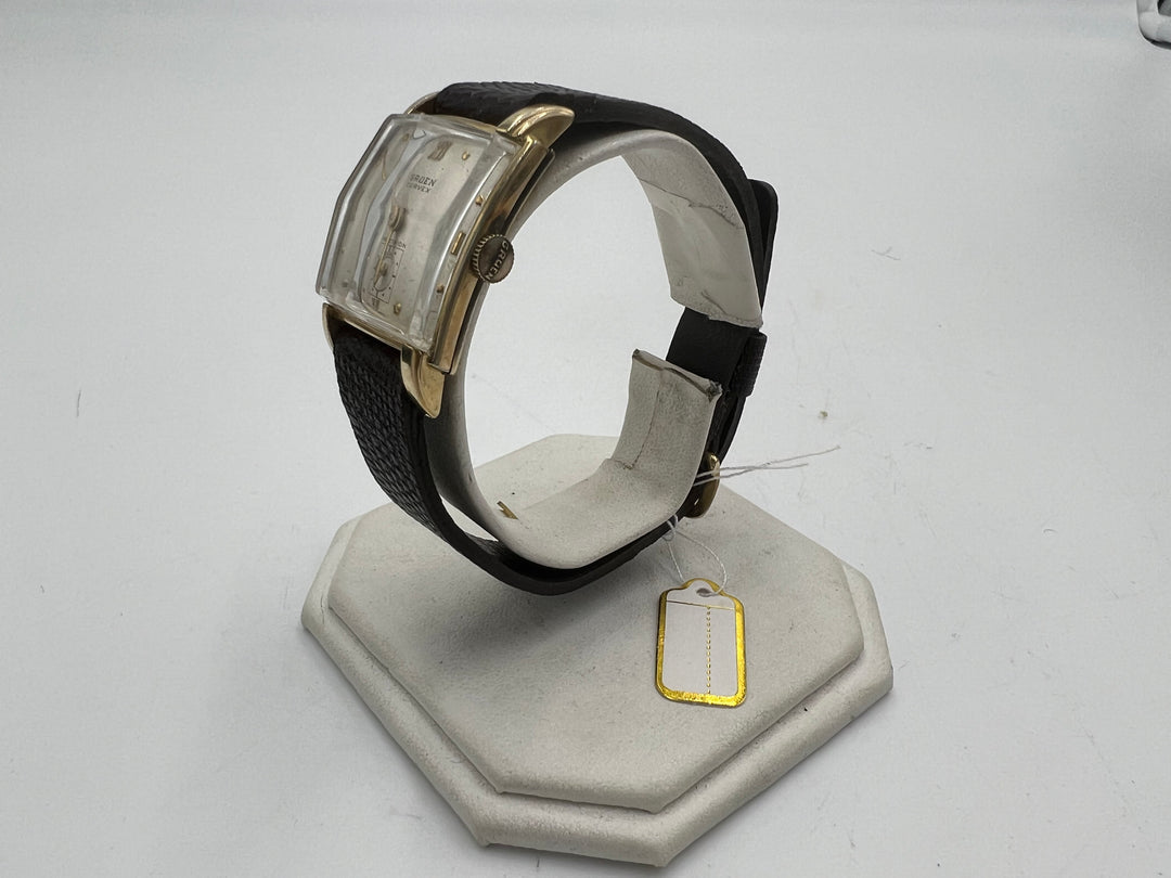 t993 Gruen Precision Curvex 10kt Gold Filled Wrist Watch