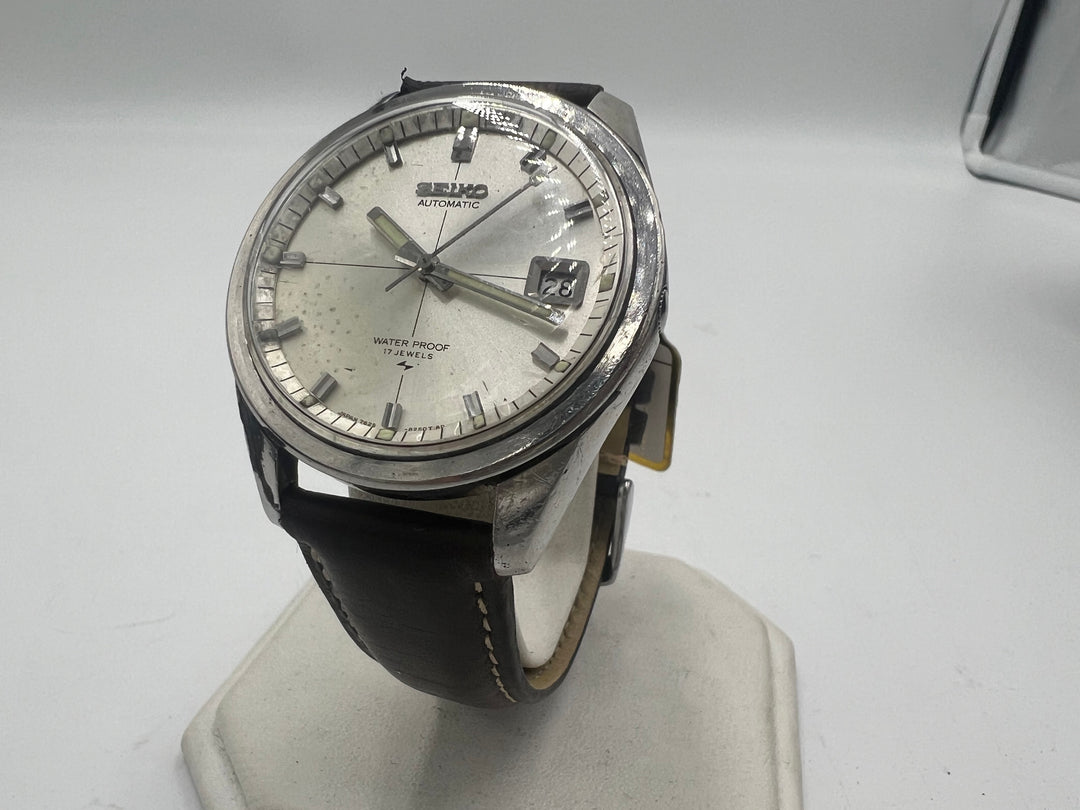 t997 Seiko Sportsmatic Mid 70s Automatic Day Waterproof 17 Jewel - Ref 7625