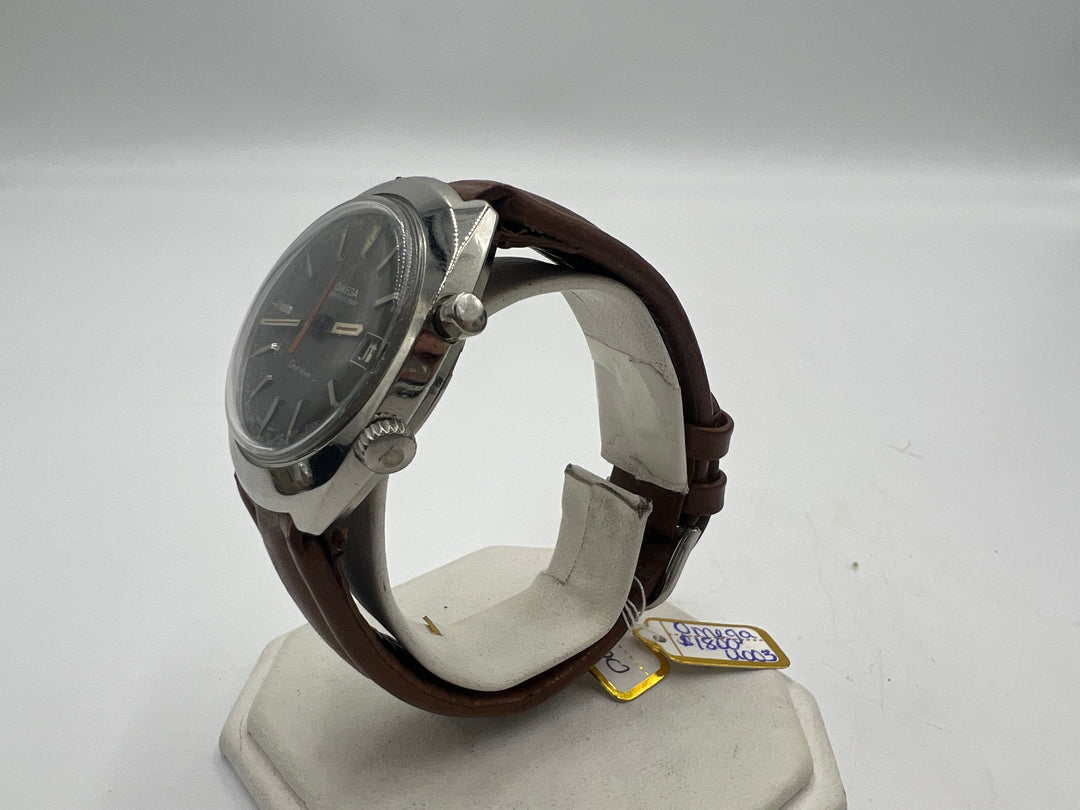 u003 OMEGA 1960s Geneve Chronostop Date Manual Wind - Ref 145.009