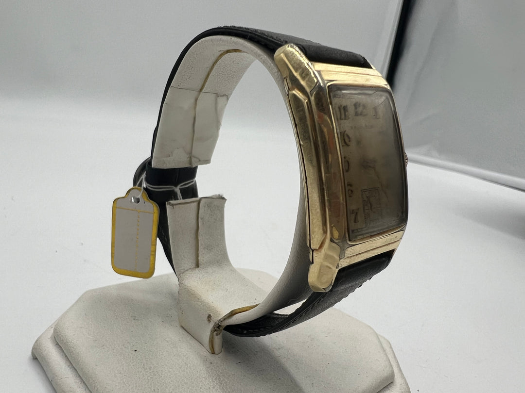 u017 Hamilton 1920s 14k Gold Filled Wrist Watch