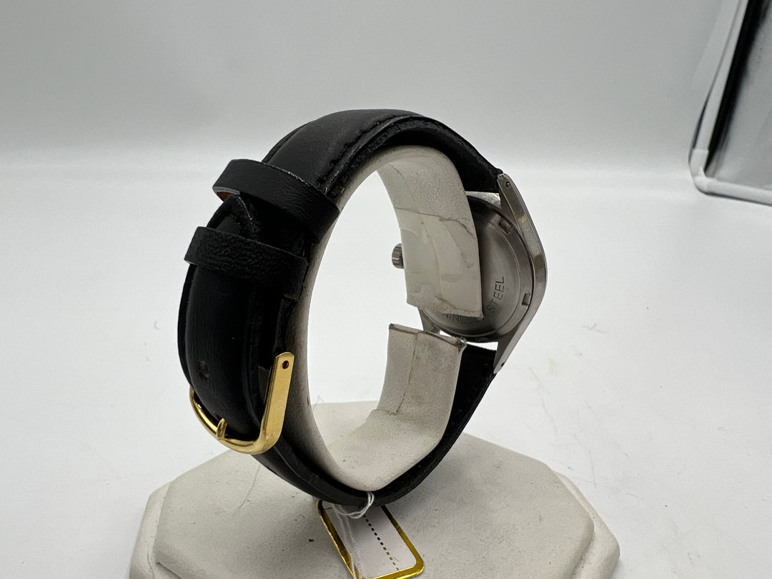 u030 Illinois 1950s Automatic Incabloc Stainless Steel Watch