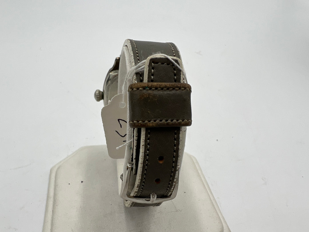 u032 Illinois 1920s Philadelphia Stainless Steel Manual Wind