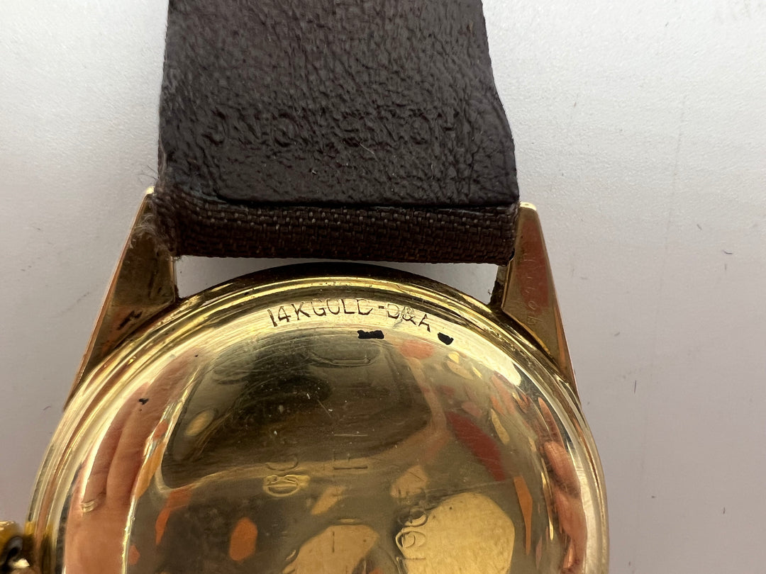 u065 Eterna-Matic 1970s "Centenaire" 14k Gold Automatic