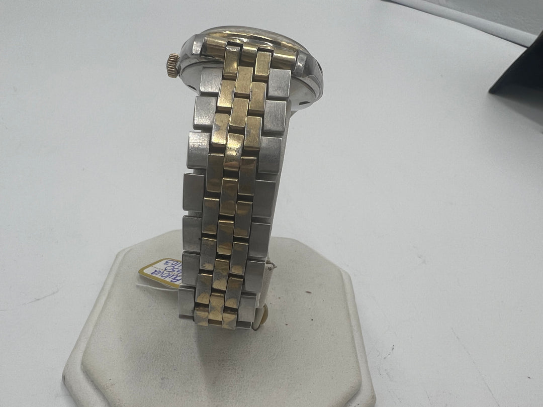 u103 Bulova Oceanographer 333 10k Gold Bezel Automatic