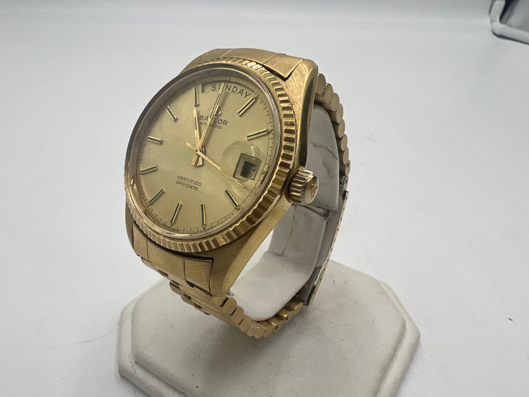 u108 Baylor "President" Automatic Day Date Wrist Watch