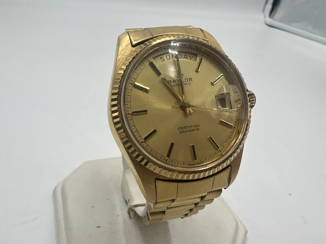 u108 Baylor "President" Automatic Day Date Wrist Watch