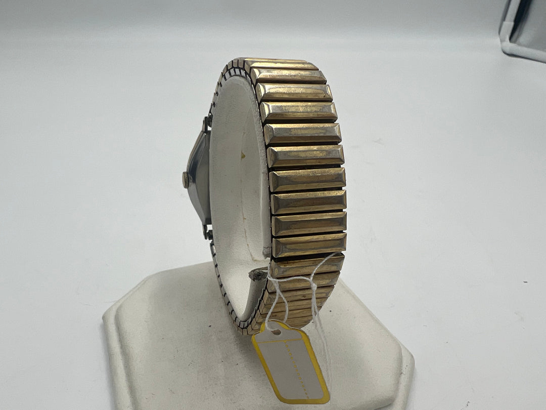 u113 Benrus 1940s 10k Gold Plated Manual Wind Wrist Watch