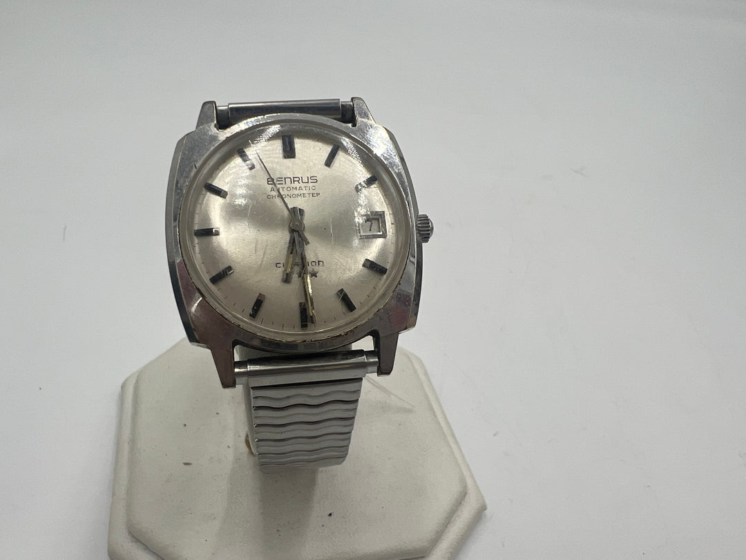 u114 Benrus 1960s 3 Star Citation 14k Gold Plated Automatic