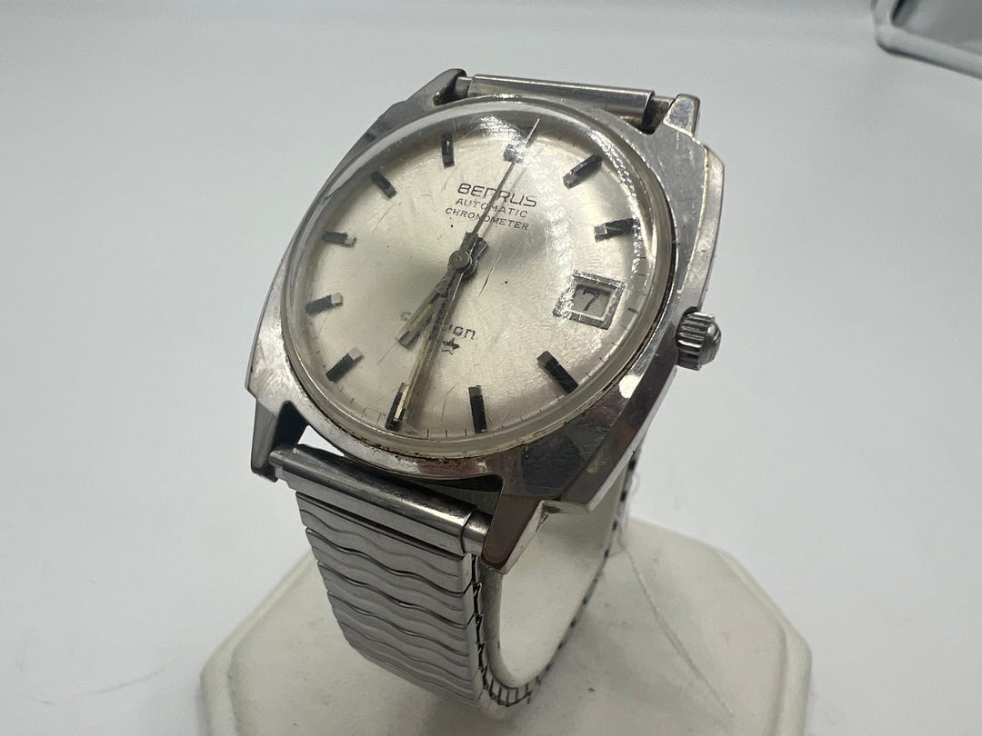 u114 Benrus 1960s 3 Star Citation 14k Gold Plated Automatic