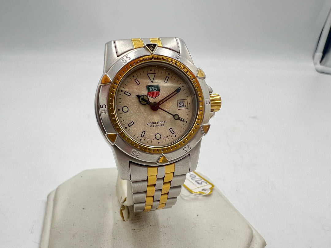 u143 TagHeuer 1500 Gold Plated Quartz - Ref 955.708G-2