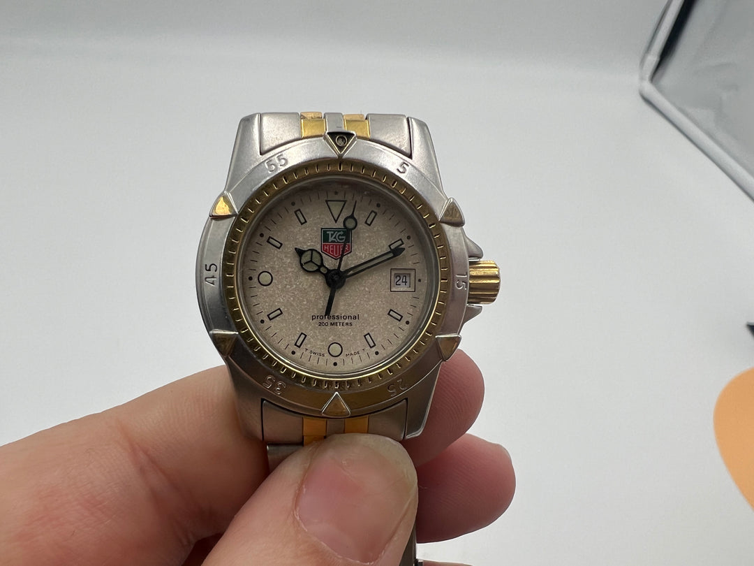 u143 TagHeuer 1500 Gold Plated Quartz - Ref 955.708G-2
