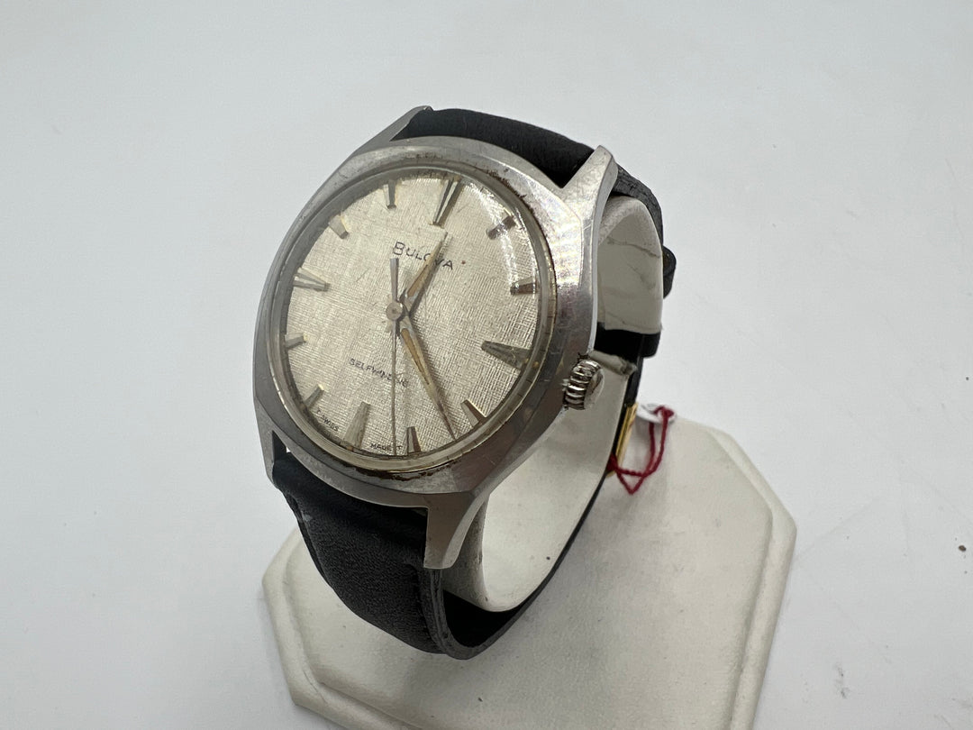 u192 Bulova 1960s Self Winding Stainless Steel Wrist Watch