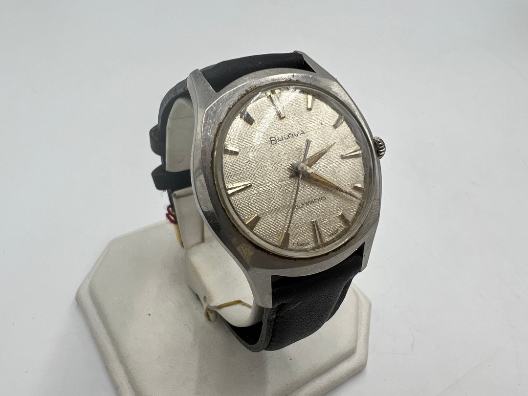 u192 Bulova 1960s Self Winding Stainless Steel Wrist Watch