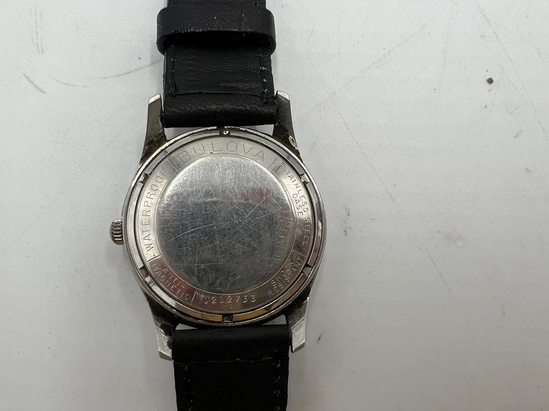 u192 Bulova 1960s Self Winding Stainless Steel Wrist Watch