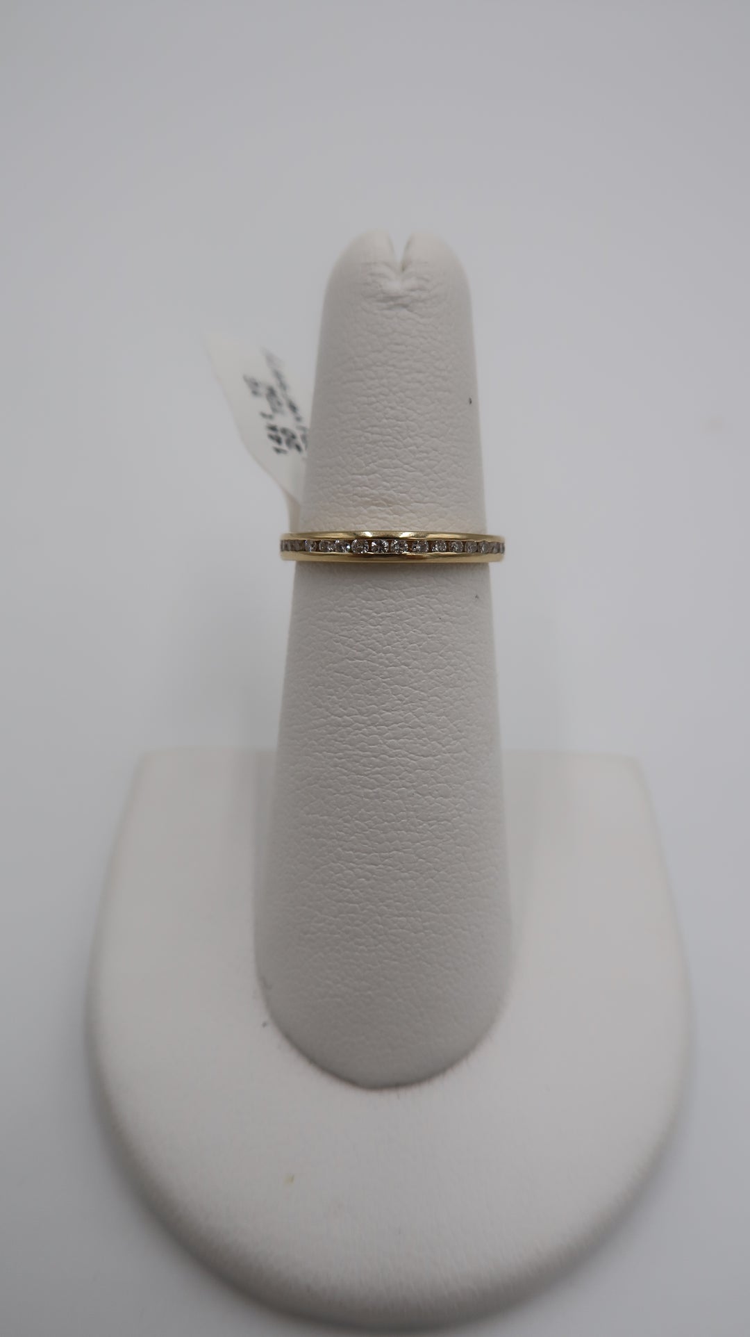 t530 14k Yellow Gold .20 TDW Anniversary Wedding Band Size 5,14k Wedding Band